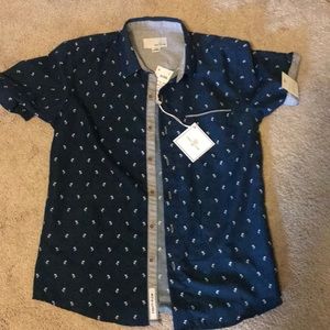 Boys short sleeve button up